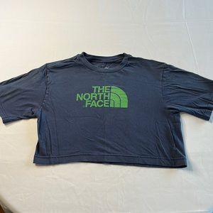 Frankie’s Collective North Face Reworked Crop Top CA
